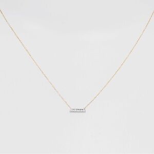 “Sylvie Rose” Diamond Bar necklace